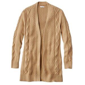 L.L. Bean Women's Signature Cotton Cable Knit Cardigan XS